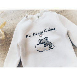Sweats bébé personnalisés faits main en France - L'Atelier Priscillia