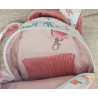 Sac à dos bébé brodé prénom - crèche, maternelle & sortie