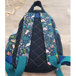 Sac à dos bébé brodé prénom - crèche, maternelle & sortie