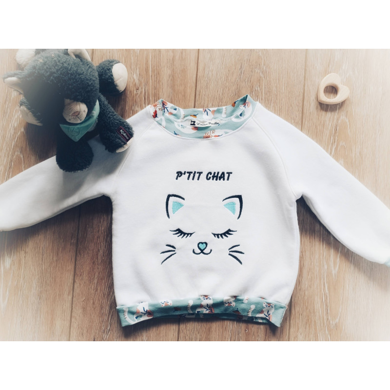 Sweats bébé personnalisés faits main en France - L'Atelier Priscillia