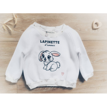 Sweats bébé personnalisés faits main en France - L'Atelier Priscillia
