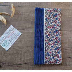 Protège Livret de Famille en Tissu Fait Main Brodé | Cadeau Mariage