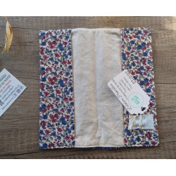 Protège Livret de Famille en Tissu Fait Main Brodé | Cadeau Mariage