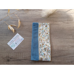 Protège Livret de Famille en Tissu Fait Main Brodé | Cadeau Mariage