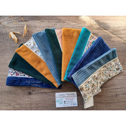 Protège Livret de Famille en Tissu Fait Main Brodé | Cadeau Mariage