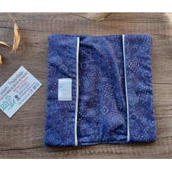 Protège Livret de Famille en Tissu Fait Main Brodé | Cadeau Mariage