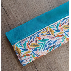 Protège Livret de Famille en Tissu Fait Main Brodé | Cadeau Mariage