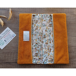 Protège Livret de Famille en Tissu Fait Main Brodé | Cadeau Mariage