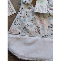 Bavoir personnalisé à broder