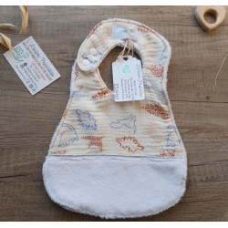 Bavoir personnalisé à broder