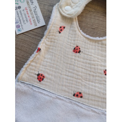 Bavoir personnalisé à broder