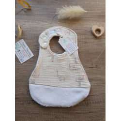 Bavoir personnalisé à broder