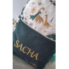 Sac à dos bébé brodé prénom - crèche, maternelle & sortie