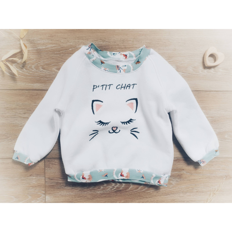 Sweats bébé personnalisés faits main en France - L'Atelier Priscillia