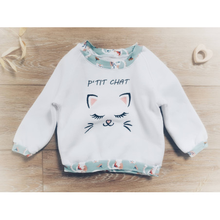 Sweats bébé personnalisés faits main en France - L'Atelier Priscillia