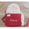 Sac à dos bébé brodé prénom - crèche, maternelle & sortie