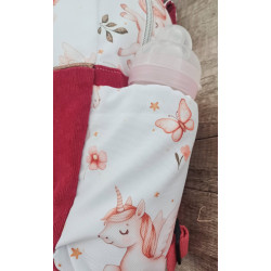 Sac à dos bébé brodé prénom - crèche, maternelle & sortie